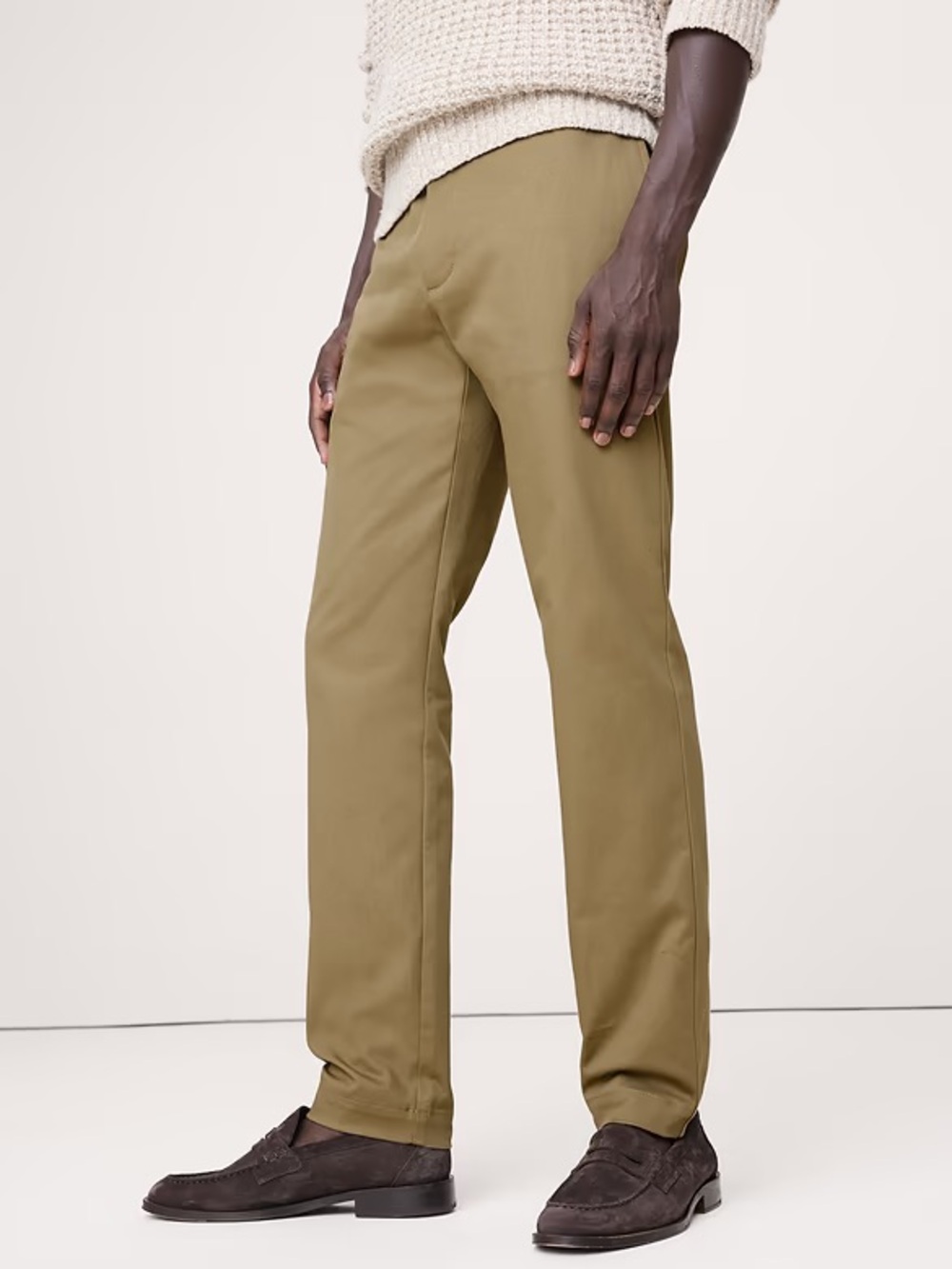 Banana Republic Fulton Skinny Chino Pants - Tan